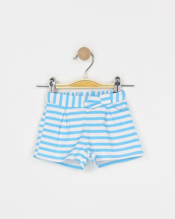 Picture of B02219 GIRLS COTTON CASUAL/SMART SHORTS